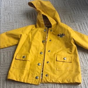 Nautica yellow rain coat